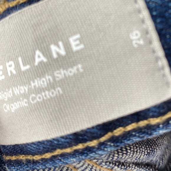 Everlane Rigid Way High Organic Cotton Jean Shorts size 26 - Picture 8 of 15